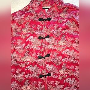 Asian Style Silky Blouse